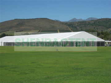 Clear Span Marquee Catering Tents ด้วยผนังกระจกอลูมิเนียมโพรไฟล์ความสูง 4 เมตร